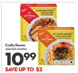 Longo's Crafty Ramen offer