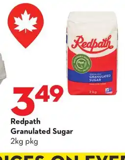 Longo's Redpath Granulated Sugar offer