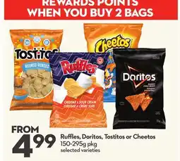 Longo's Ruffles, Doritos, Tostitos or Cheetos offer