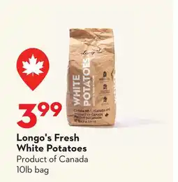 Longo's Fresh White Potatoes offer