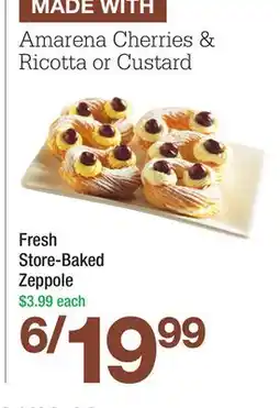 Highland Farms Fresh Store-Baked Zeppole offer
