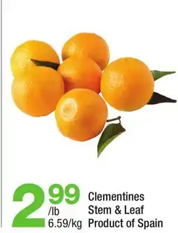 Highland Farms Clementines Stem & Leaf offer