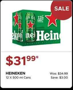 The Beer Store HEINEKEN offer