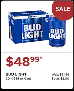 The Beer Store BUD LIGHT offer
