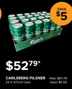 The Beer Store CARLSBERG PILSNER offer