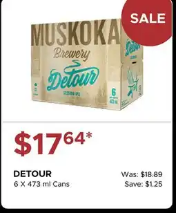 The Beer Store DETOUR offer