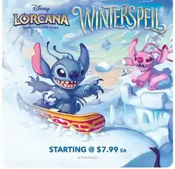 GameStop Disney Lorcana Winterspell offer