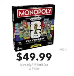 GameStop Monopoly FIFA World Cup by Hasbro offer