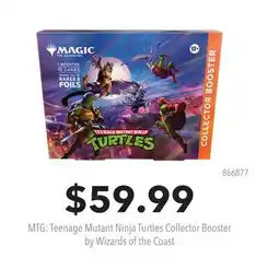 GameStop MTG: Teenage Mutant Ninja Turtles Collector Booster by Wizards of the Coast offer