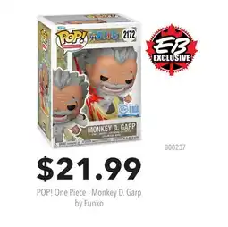 GameStop POP! One Piece - Monkey D. Garp offer