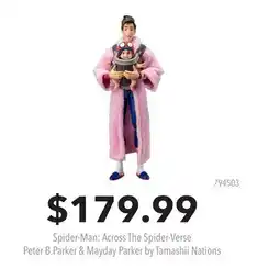 GameStop Spider-Man: Across The Spider-Verse Peter B.Parker & Mayday Parker by Tamashii Nations offer
