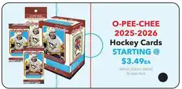 GameStop O-PEE-CHEE 2025-2026 Hockey Cards by Upper Deck offer