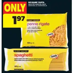 Real Canadian Superstore NO NAME PASTA offer