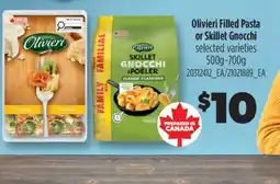 Real Canadian Superstore OLIVIERI FILLED PASTA OR SKILLET GNOCCHI, 500G - 700G offer