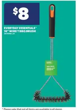 Real Canadian Superstore EVERYDAY ESSENTIALS 16 WIRE T BBQ BRUSH offer