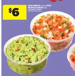 Real Canadian Superstore GUACAMOLE, 270 G OR PICO DE GALLO SALSA, 170 G offer