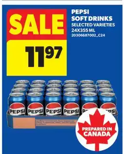 Real Canadian Superstore PEPSI SOFT DRINKS offer