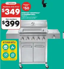 Real Canadian Superstore EVERYDAY ESSENTIALS 5 + 1 BURNER GRILL offer