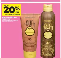 Real Canadian Superstore SUN BUM SUN CARE PRODUCTS offer