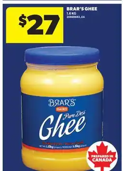 Real Canadian Superstore BRAR'S GHEE offer