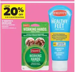 Real Canadian Superstore O'KEEFFE'S SKINCARE offer