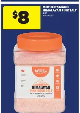 Real Canadian Superstore MOTHER'S MAGIC HIMALAYAN PINK SALT offer