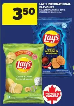 Real Canadian Superstore LAY'S INTERNATIONAL FLAVOURS offer