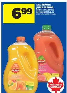 Real Canadian Superstore DEL MONTE JUICE BLENDS offer