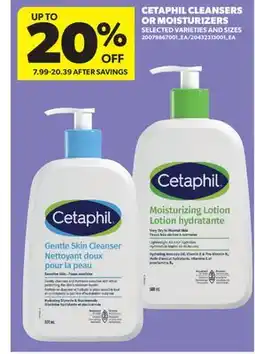 Real Canadian Superstore CETAPHIL CLEANSERS OR MOISTURIZERS offer