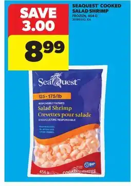 Real Canadian Superstore SEAQUEST COOKED SALAD SHRIMP offer