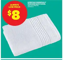 Real Canadian Superstore EVERYDAY ESSENTIALS PERFORM BATH TOWEL offer