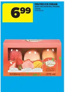 Real Canadian Superstore FRUTÉE ICE CREAM offer