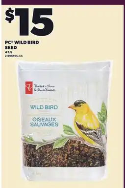Loblaws PC WILD BIRD SEED offer