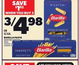 Loblaws BARILLA PASTA offer