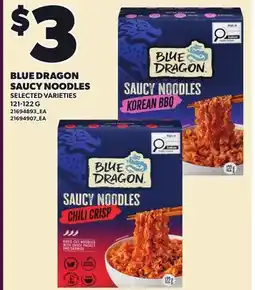 Loblaws BLUE DRAGON SAUCY NOODLES offer