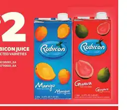 Loblaws RUBICON JUICE offer