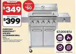 Loblaws EVERYDAY ESSENTIALS 67K BTU 5+1 BURNER GRILL, EACH offer