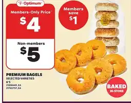 Loblaws PREMIUM BAGELS, 6'S offer