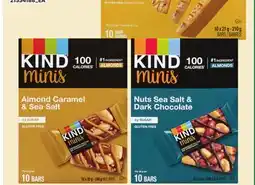 Loblaws KIND BARS, MINIS OR THINS offer