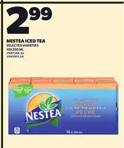 Loblaws NESTEA ICED TEA offer
