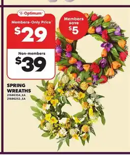 Loblaws SPRING WREATHS offer