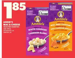 Loblaws ANNIE'S MAC & CHEESE offer