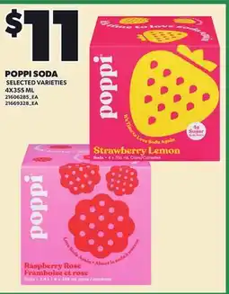 Loblaws POPPI SODA offer