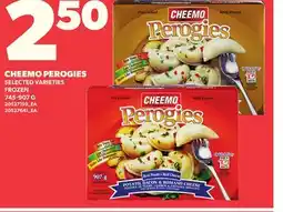 Loblaws CHEEMO PEROGIES offer