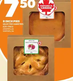 Loblaws 8 INCH PIES offer