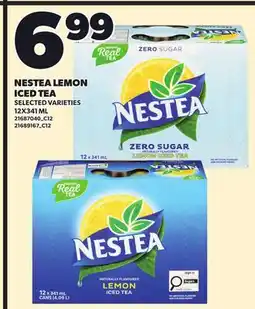 Loblaws NESTEA LEMON ICED TEA offer