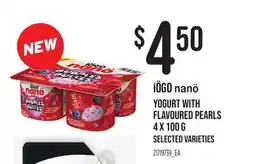 Loblaws IÖGO NANÖ YOGURT WITH FLAVOURED PEARLS offer