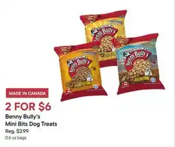 Petvalu Benny Bully's Mini Bits Dog Treats offer