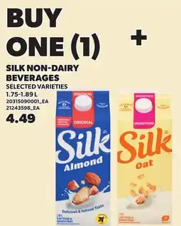 Loblaws SILK NON-DAIRY BEVERAGES offer
