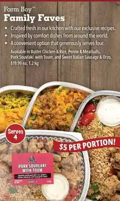 Farm Boy Farm Boy Family Faves offer